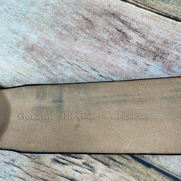 Leather Belt with removable Buckle Size 40 - Picture 7 of 10